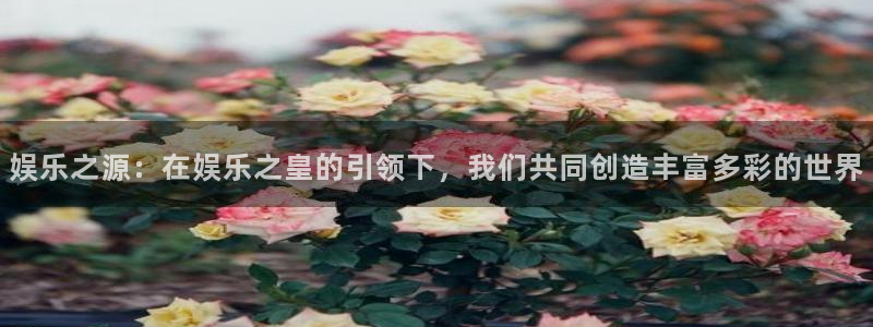 彩虹多多手机下载：娱乐之源：在娱乐之皇的引领下，我们共同创造丰富多彩的世界