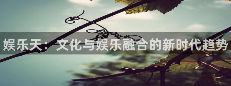 彩虹多多官方官网：娱乐天：文化与娱乐融合的新时代趋势