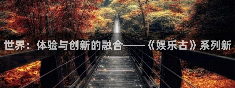 彩虹多多和一定牛那个好：世界：体验与创新的融合——《娱乐古》系列新