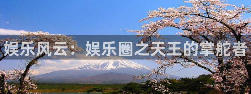 彩虹多多免费版走势图：娱乐风云：娱乐圈之天王的掌舵者